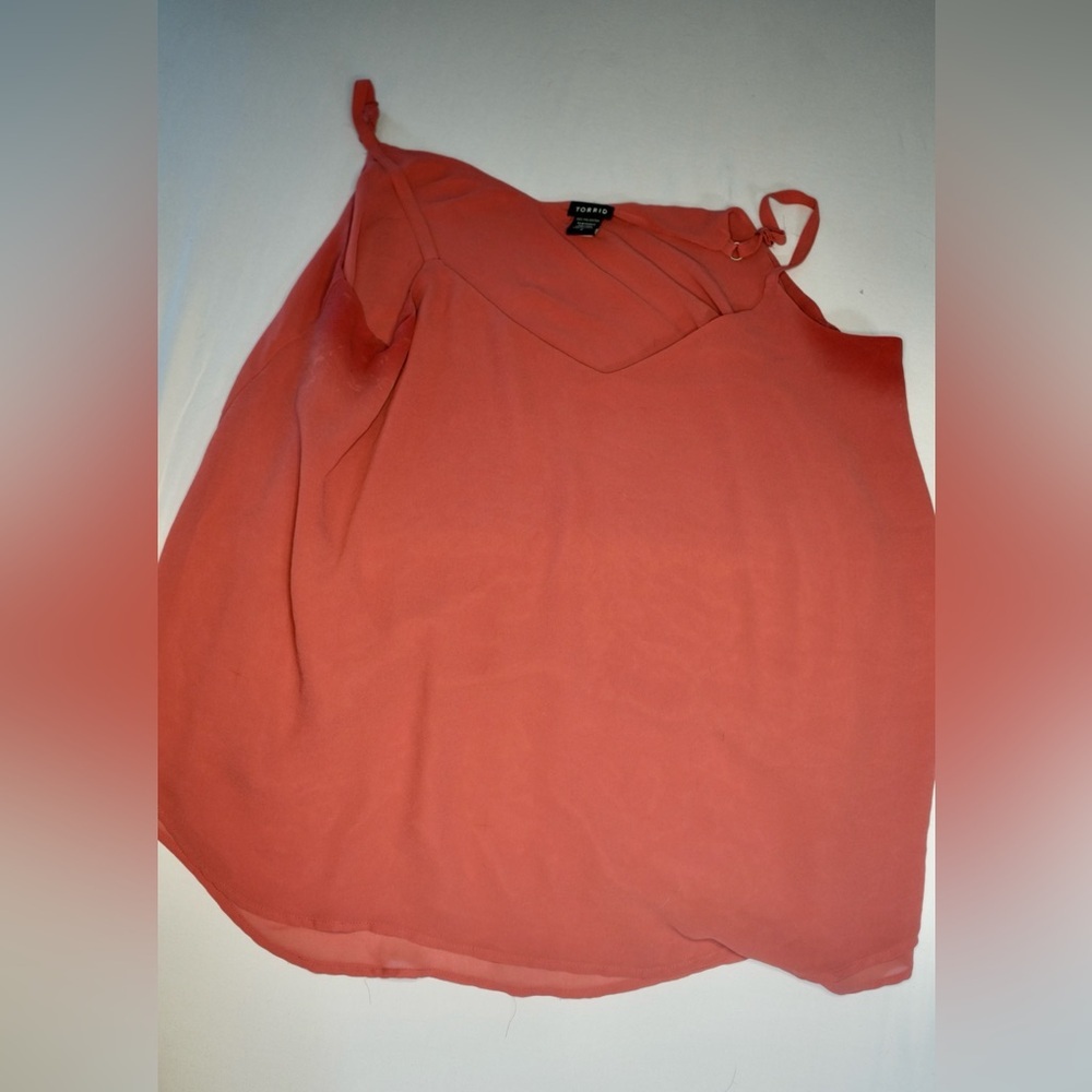 Torrid Coral Sleeveless Top